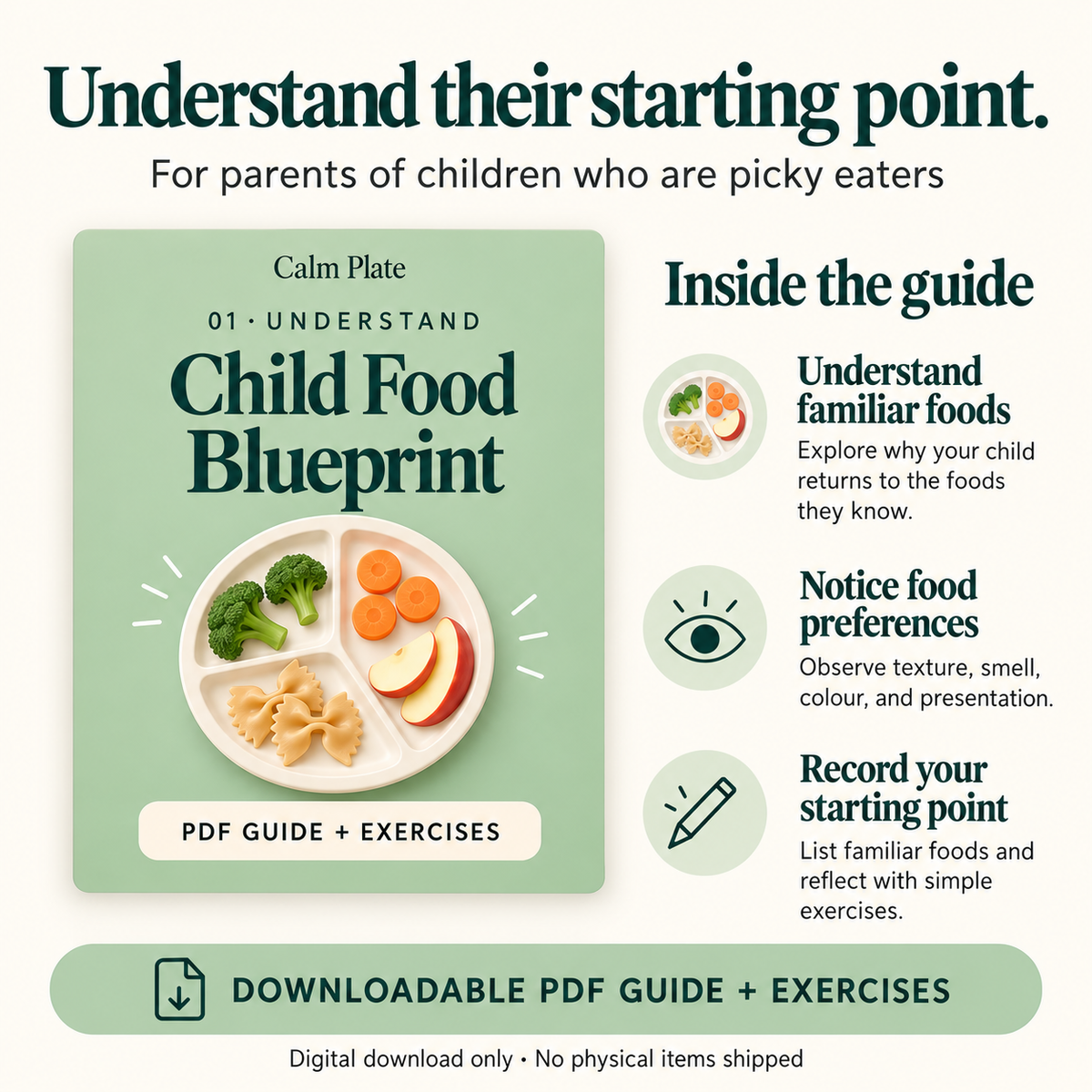 Calm Plate — The Complete System for Parents of Picky Eaters